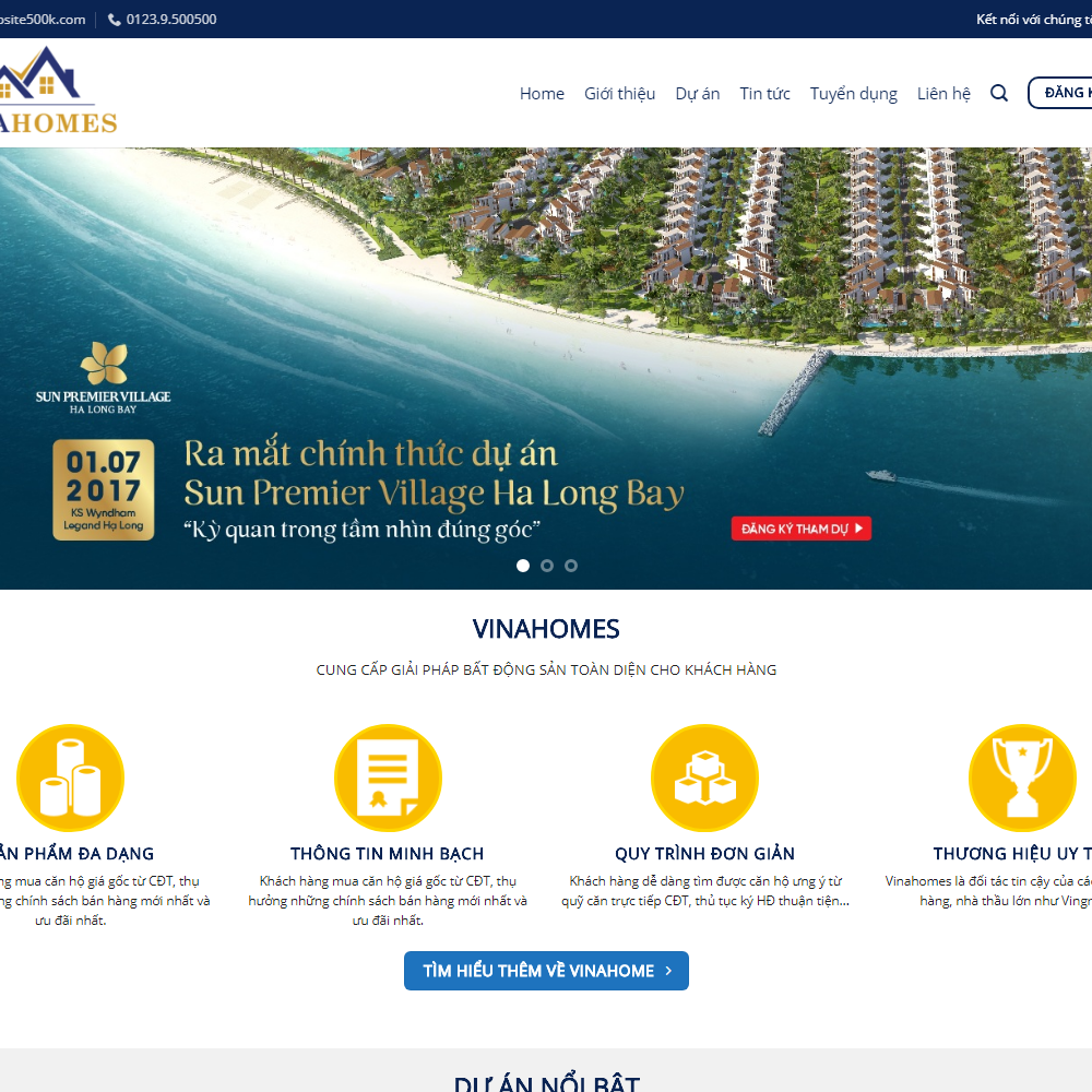 Thiết kế Website bất động sản