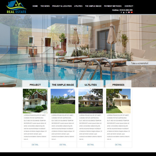Thiết kế Website bất động sản 550504