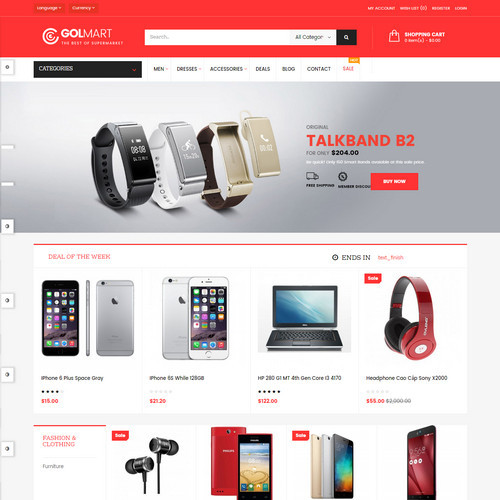 Thiết kế Website bán hàng điện tử 000129