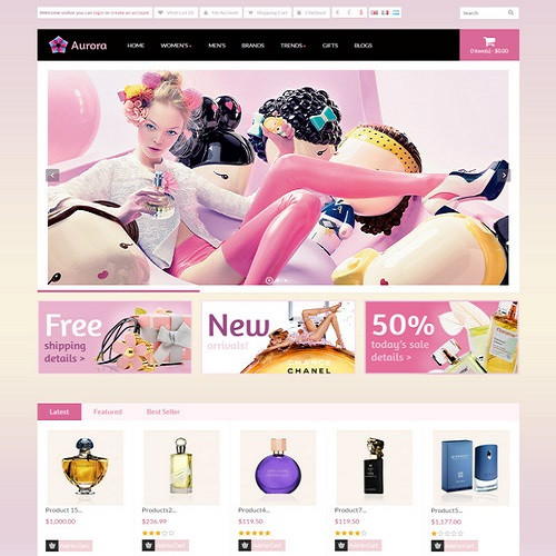 Thiết kế Website mỹ phẩm 550521